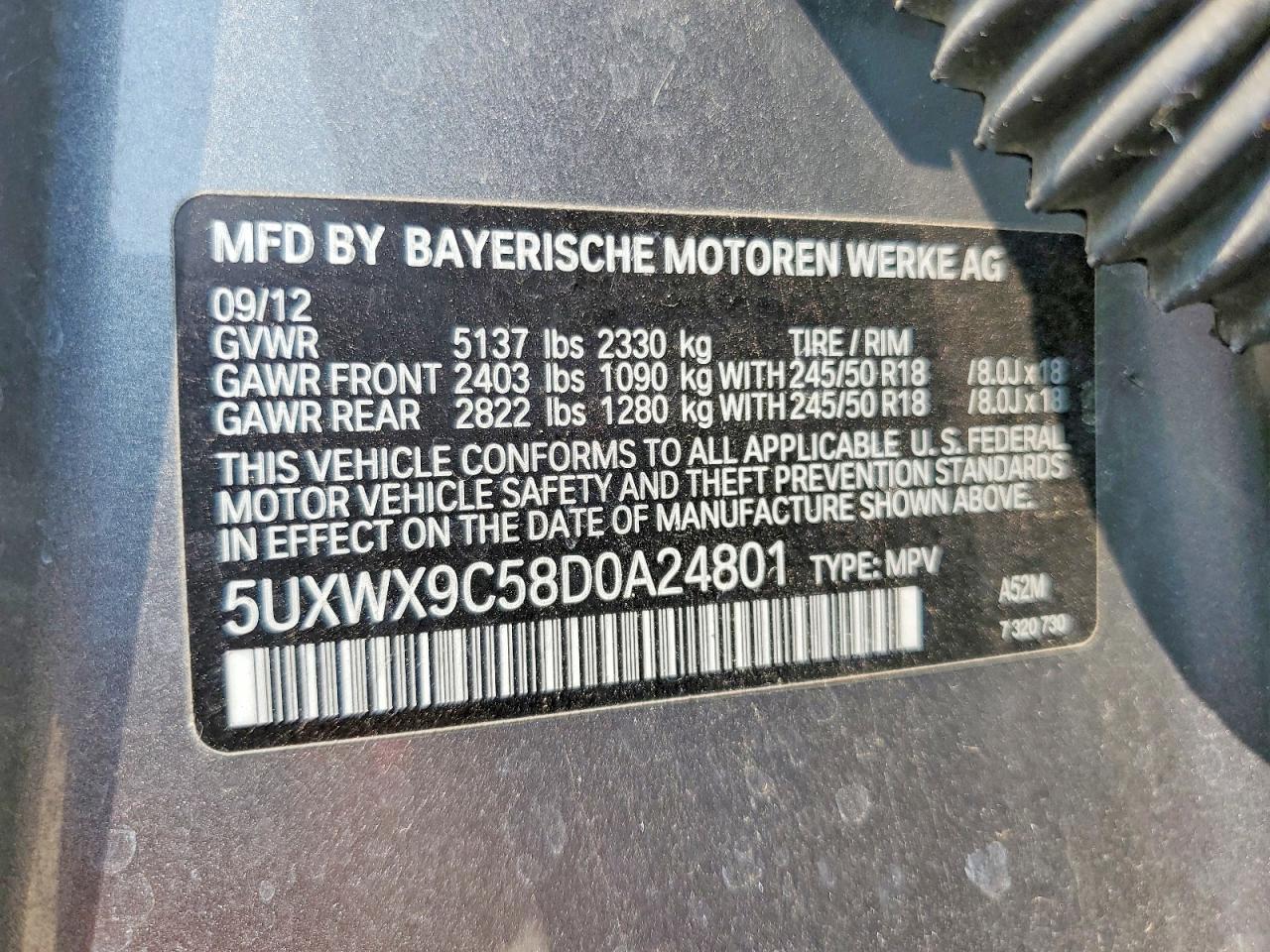 2013 BMW X3 xDrive28I - zdjęcie 13