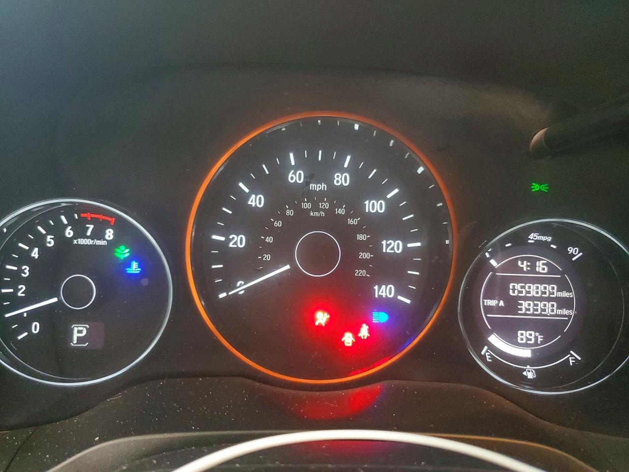 2016 Honda Hr-V Ex - zdjęcie 9