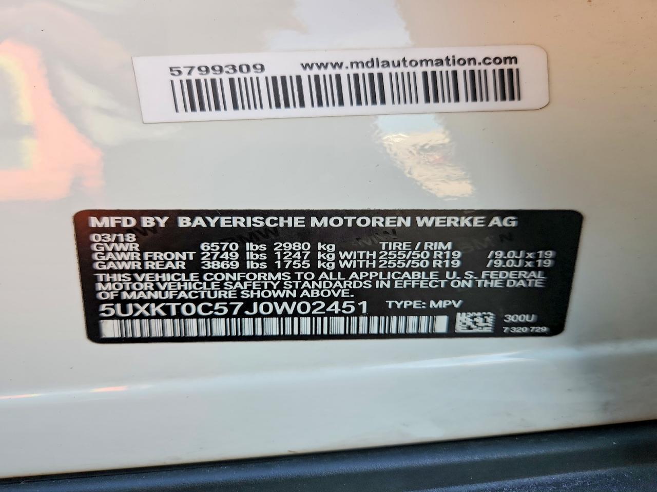 2018 BMW X5 Xdr40E - zdjęcie 13
