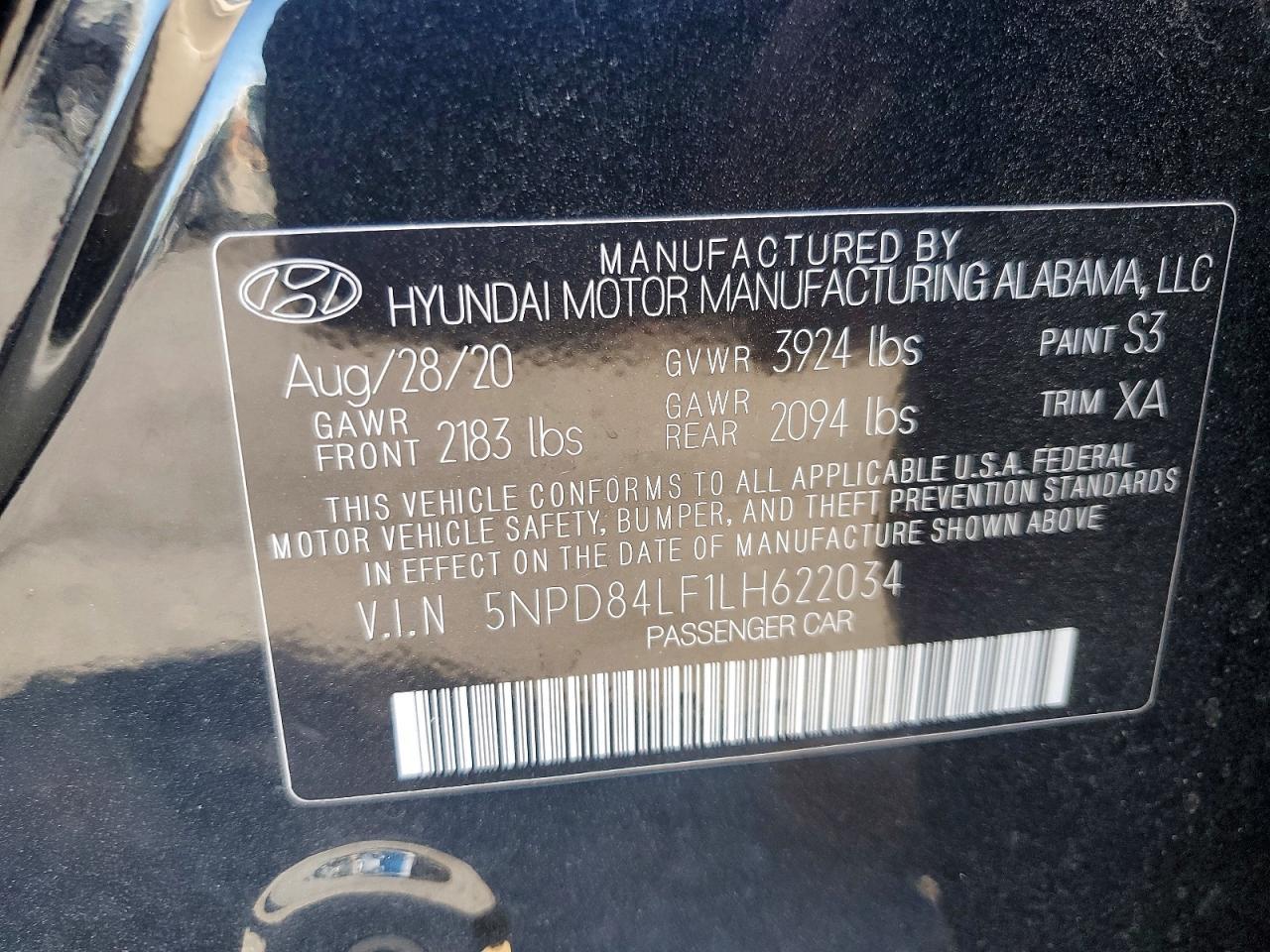 2020 Hyundai Elantra Limited - zdjęcie 12