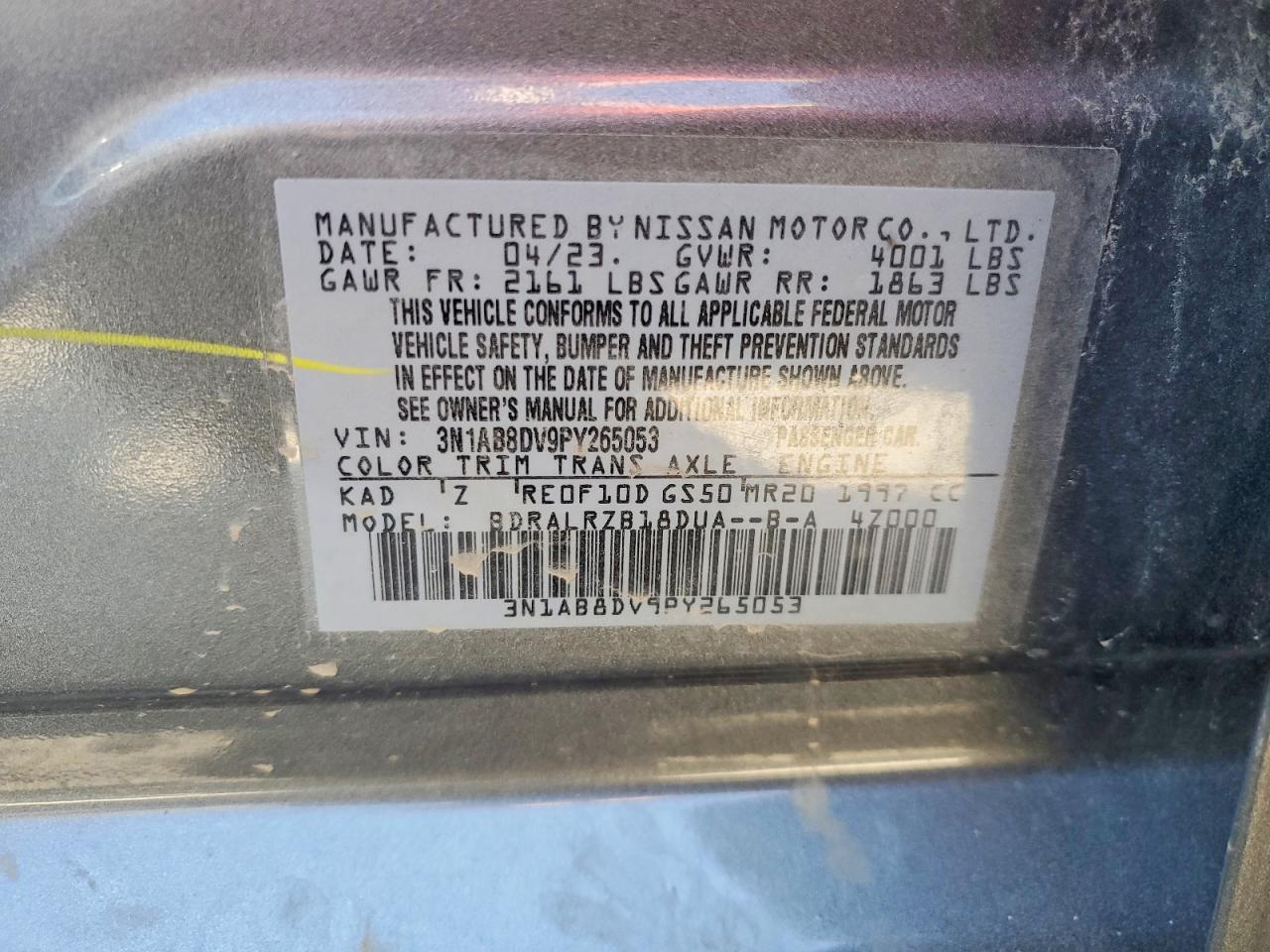 2023 Nissan Sentra Sr - zdjęcie 12