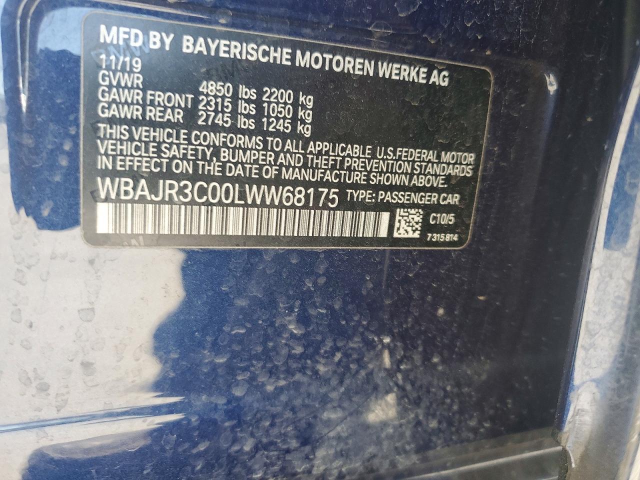 2020 BMW 530 I - zdjęcie 12