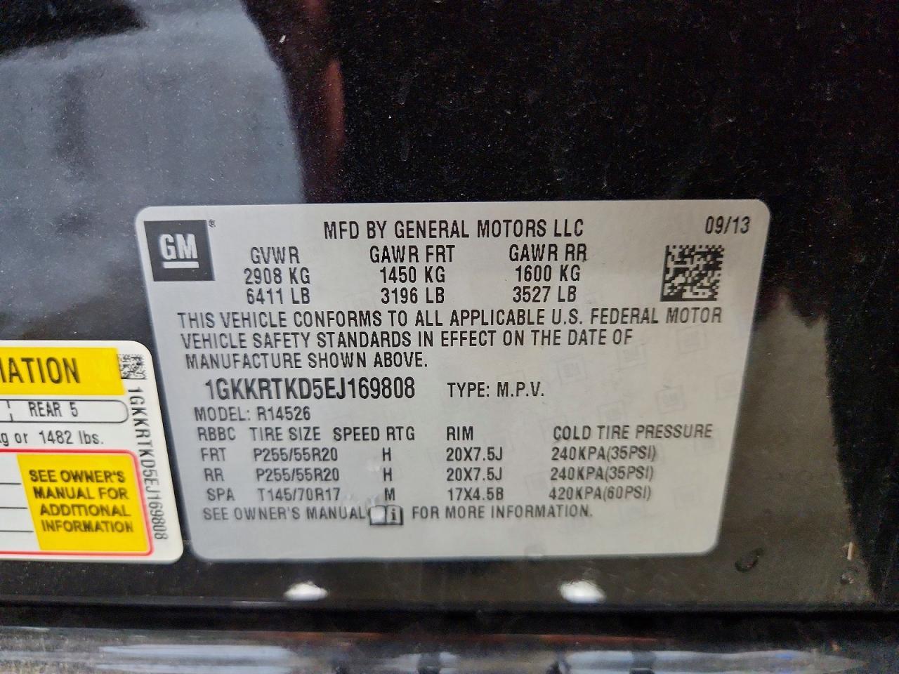 2014 GMC Acadia Denali - zdjęcie 13