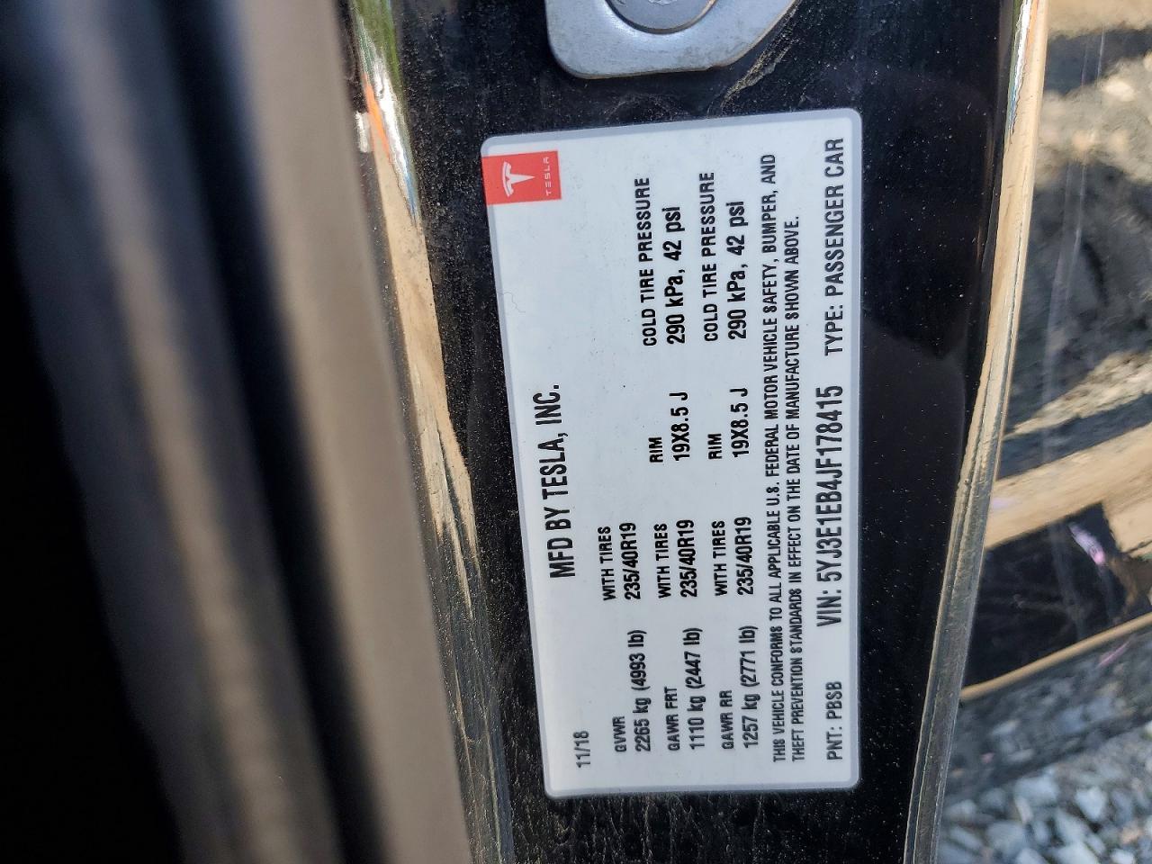 2018 Tesla Model 3 - zdjęcie 12