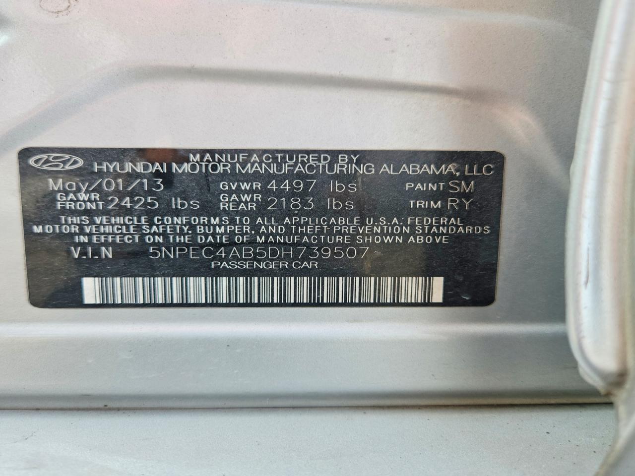 2013 Hyundai Sonata Limited 2.0T - zdjęcie 12