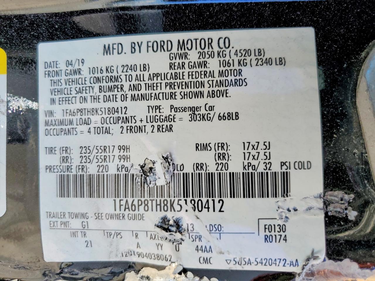2019 Ford Mustang - zdjęcie 13