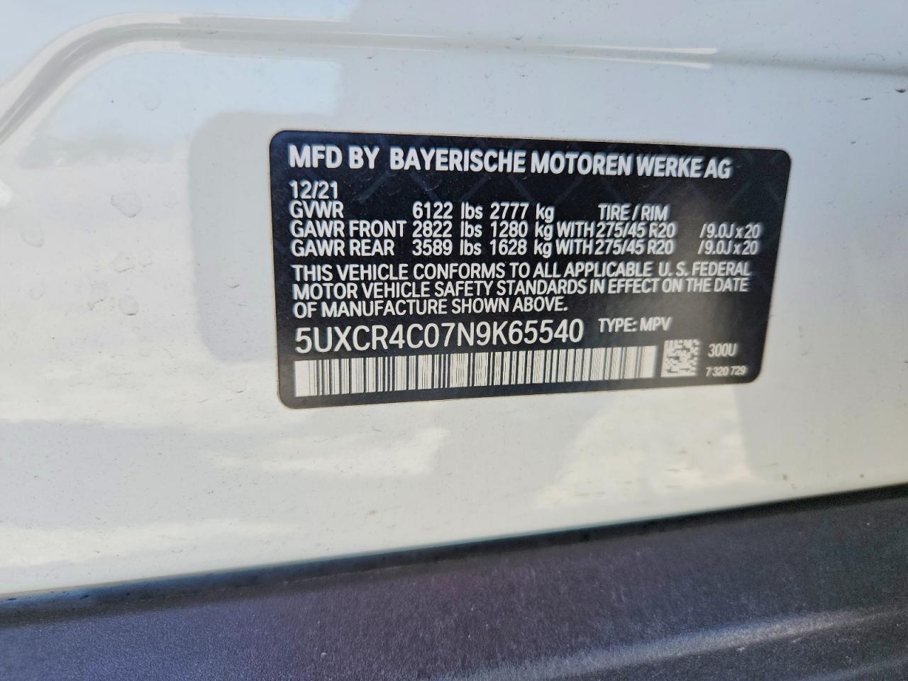 2022 BMW X5 Sdrive 40I - zdjęcie 14