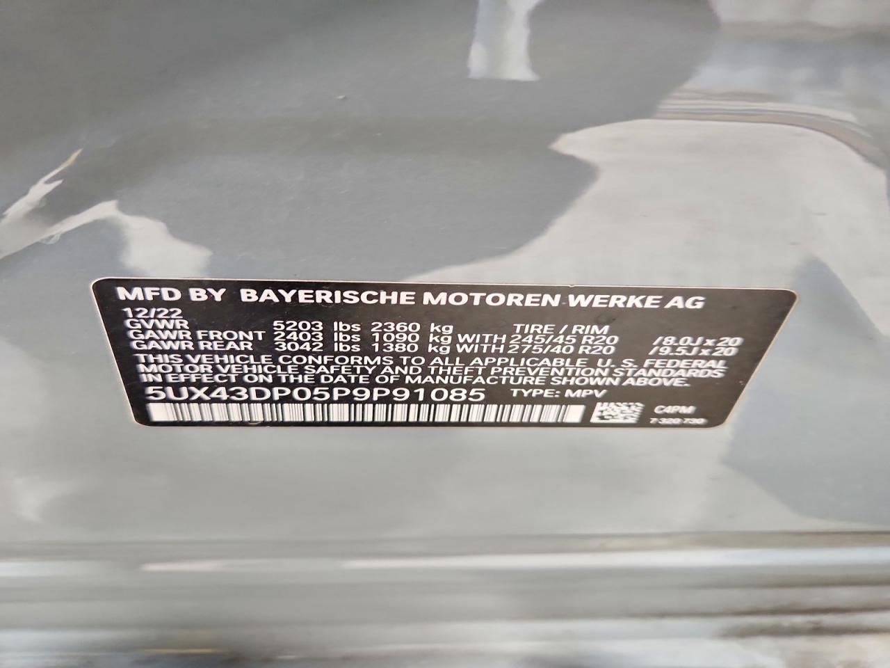 2023 BMW X3 Sdrive30I - zdjęcie 14