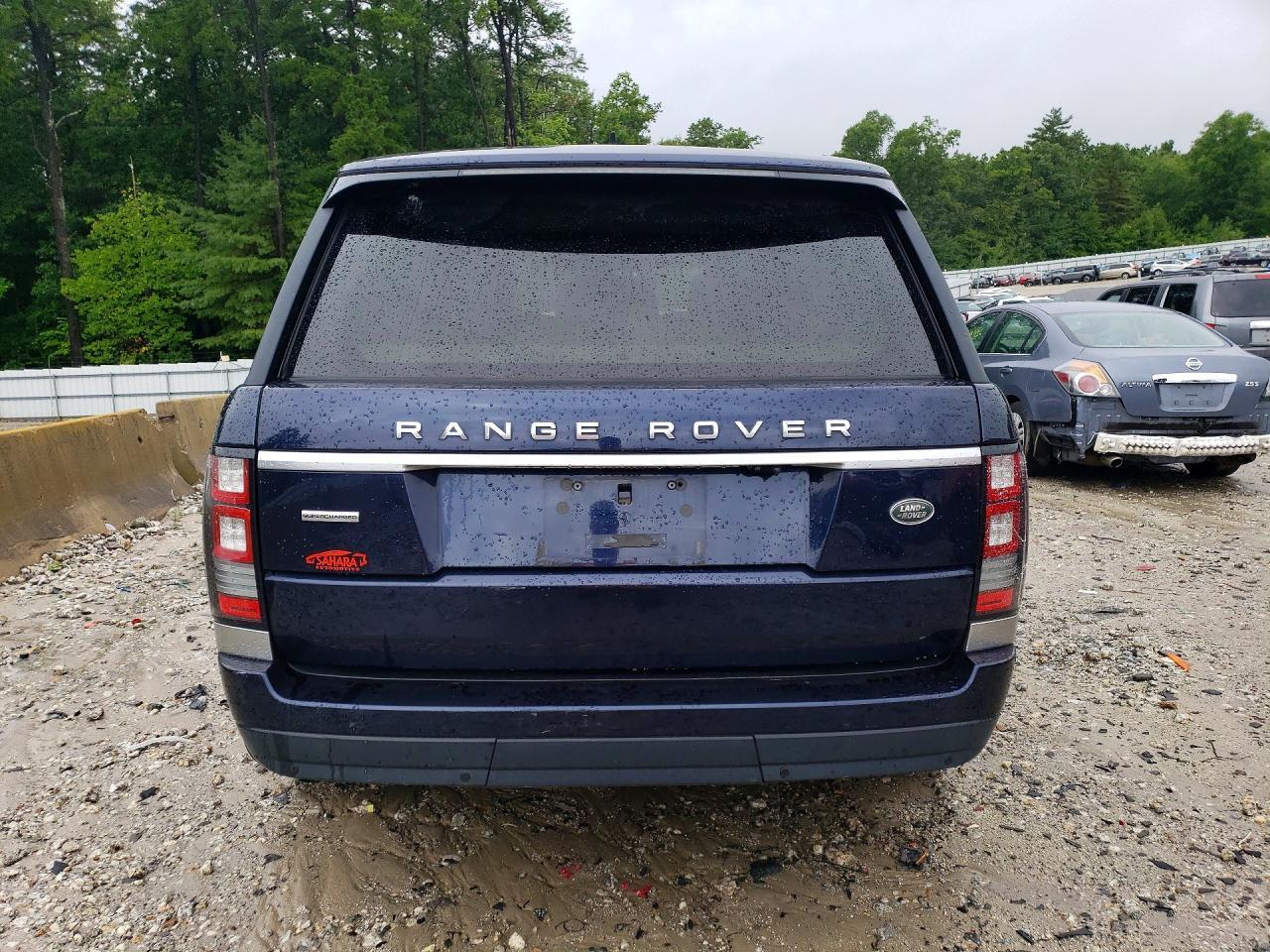 2016 Land Rover Range Rover Supercharged - zdjęcie 6