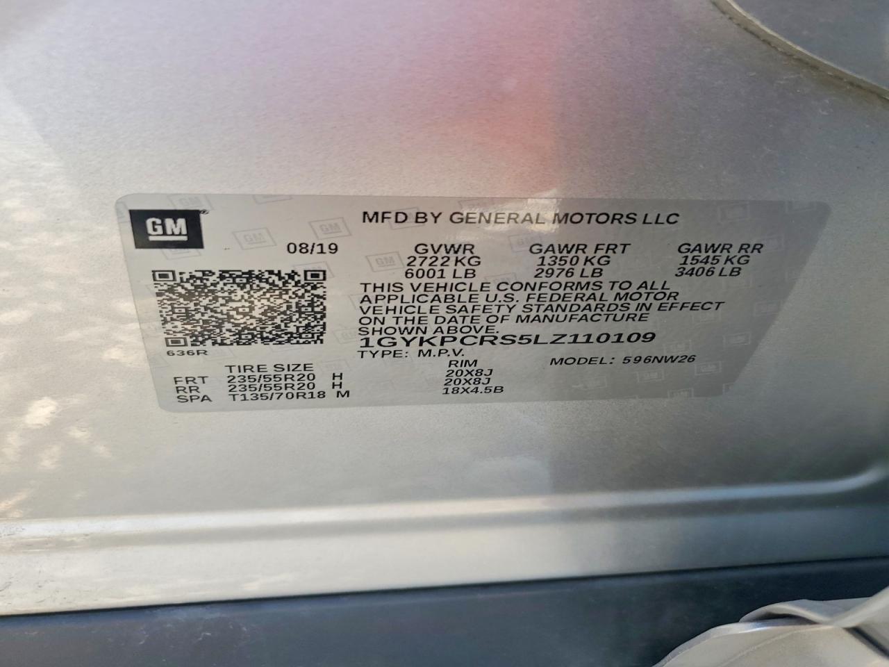 2020 Cadillac Xt6 Premium Luxury - zdjęcie 12