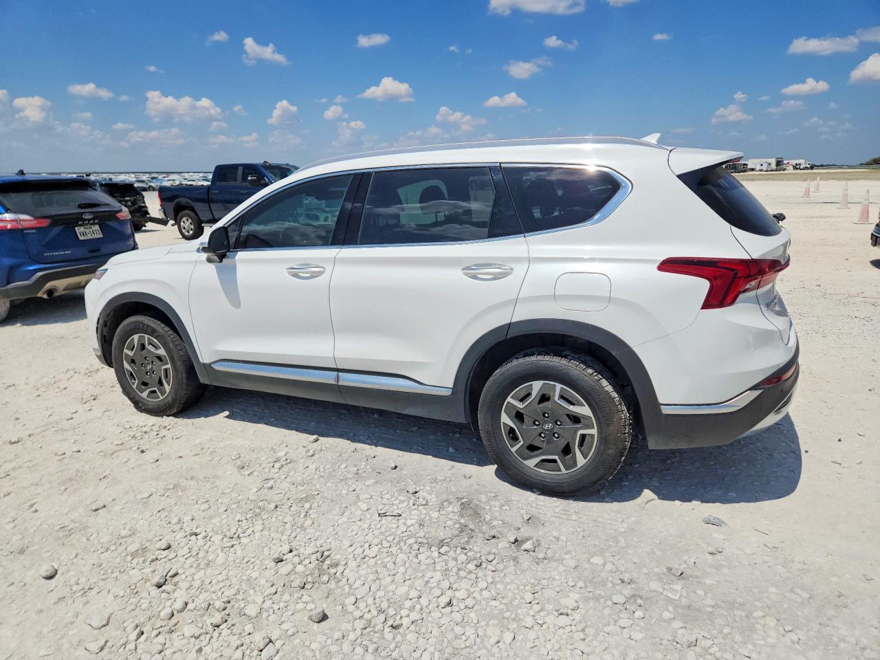 2022 Hyundai Santa Fe Blue - zdjęcie 2