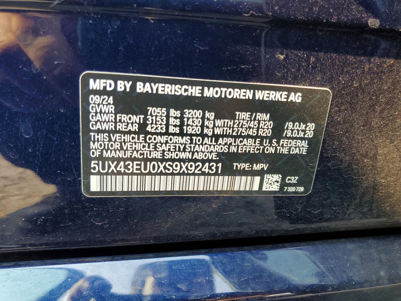 2025 BMW X5 xDrive50E - zdjęcie 14
