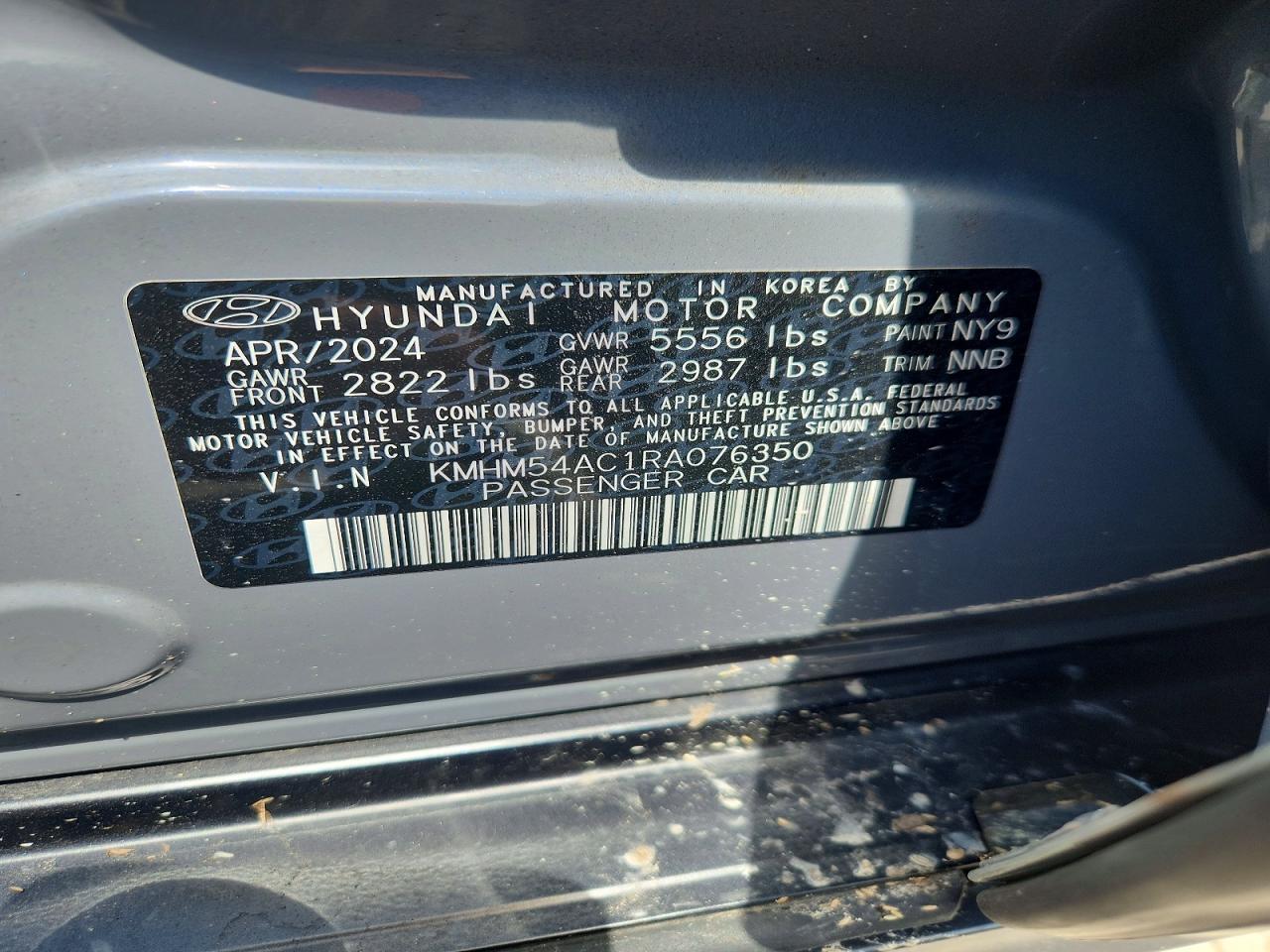 2024 Hyundai Ioniq 6 Limited - zdjęcie 12
