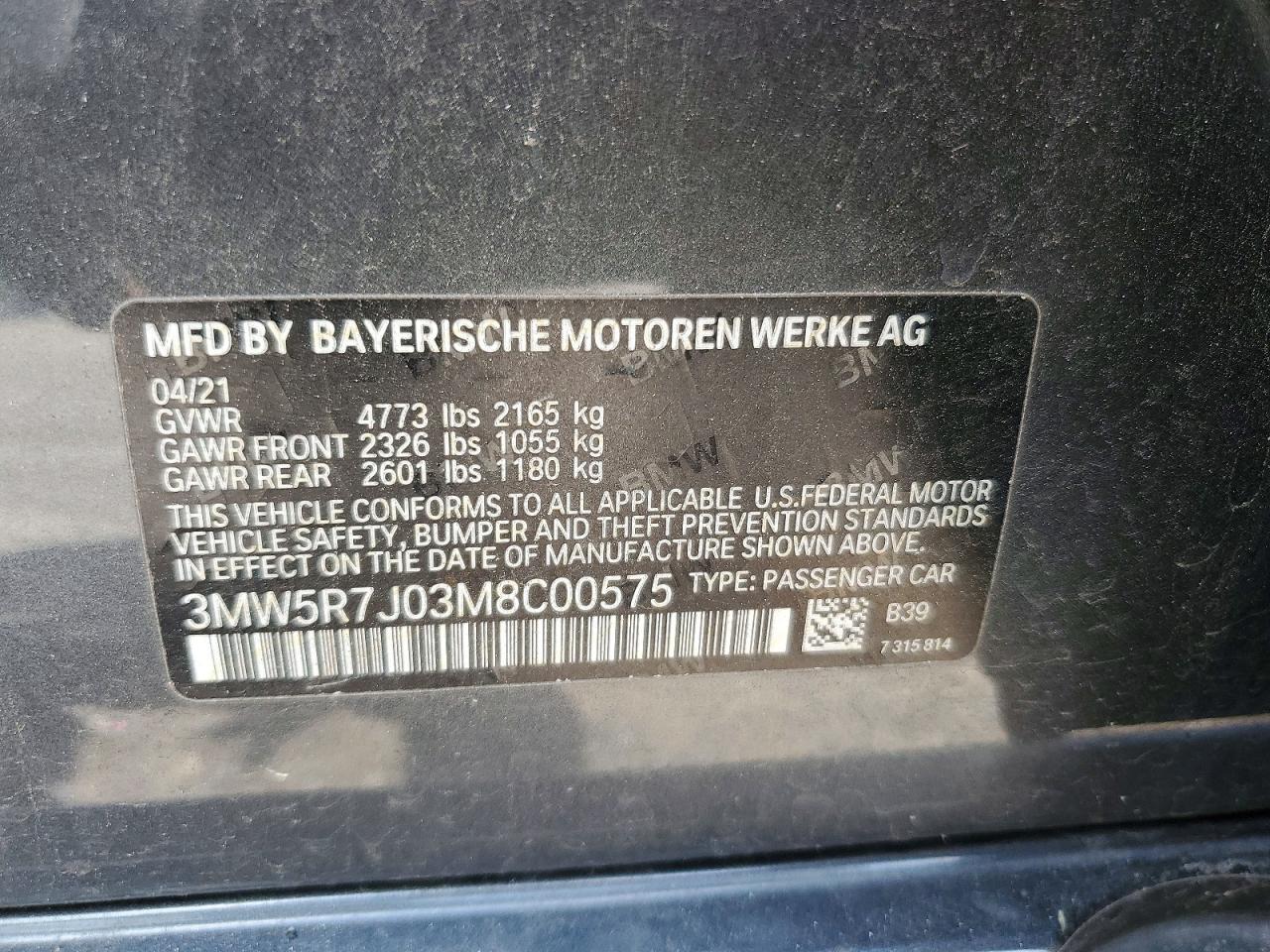 2021 BMW Seria 3 330i - zdjęcie 12