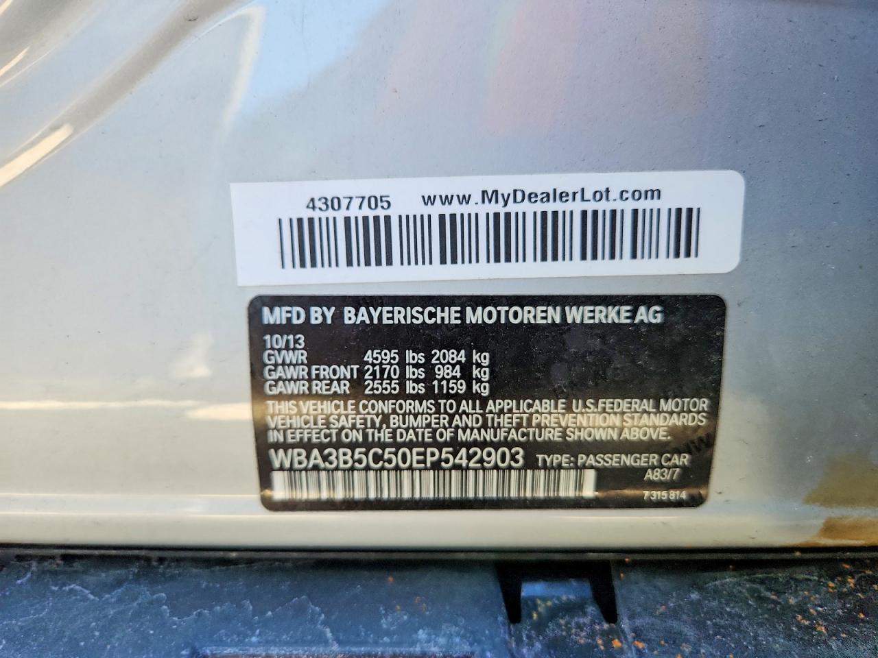 2014 BMW Seria 3 328i - zdjęcie 13
