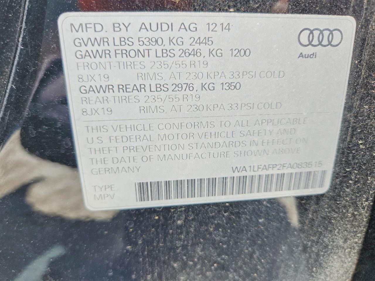 2015 Audi Q5 Premium Plus - zdjęcie 15