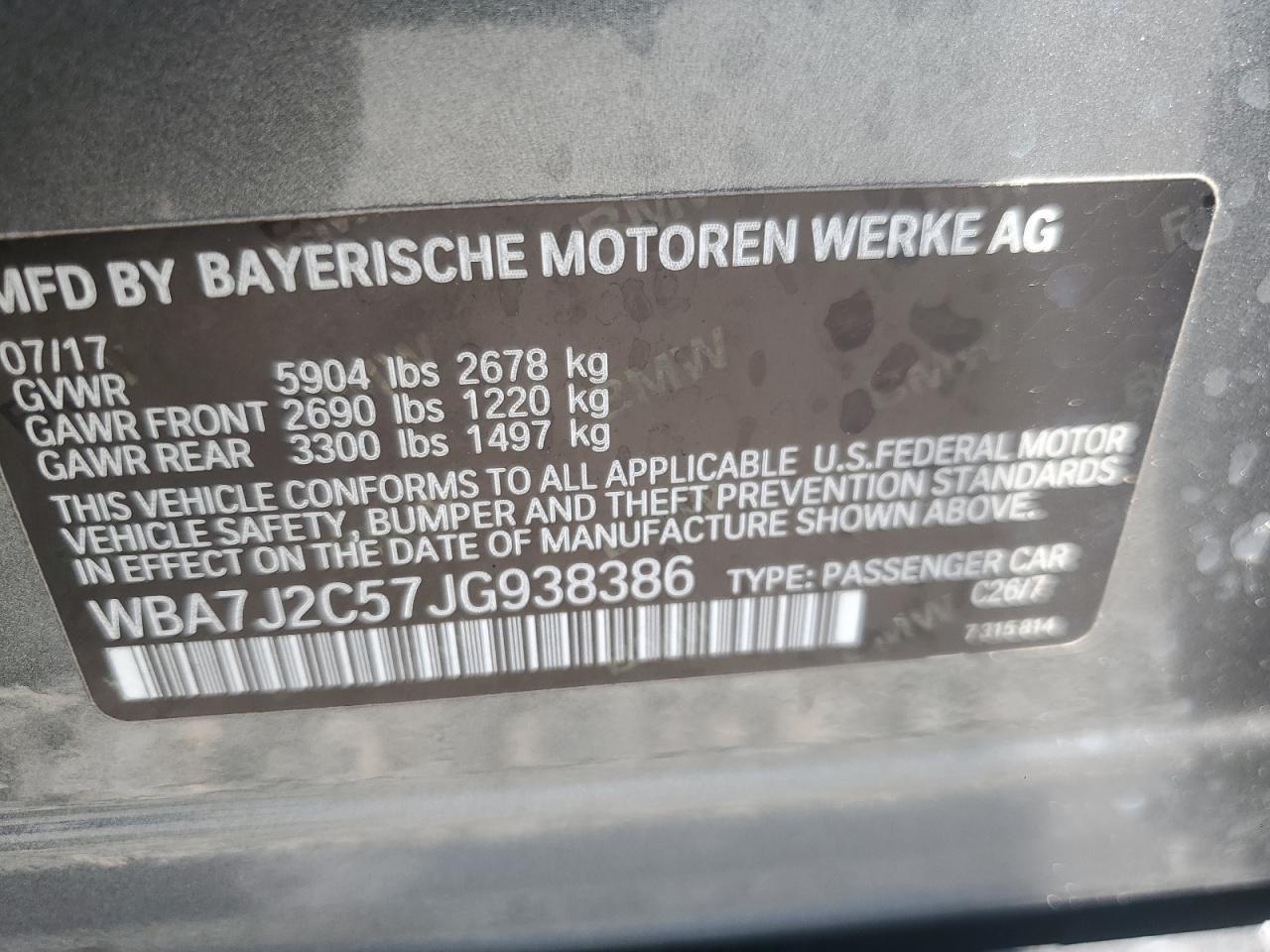 2018 BMW Seria 7 740e - zdjęcie 12