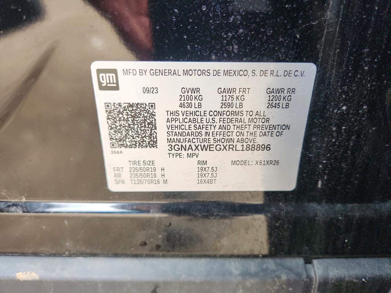 2024 Chevrolet Equinox Rs - zdjęcie 12