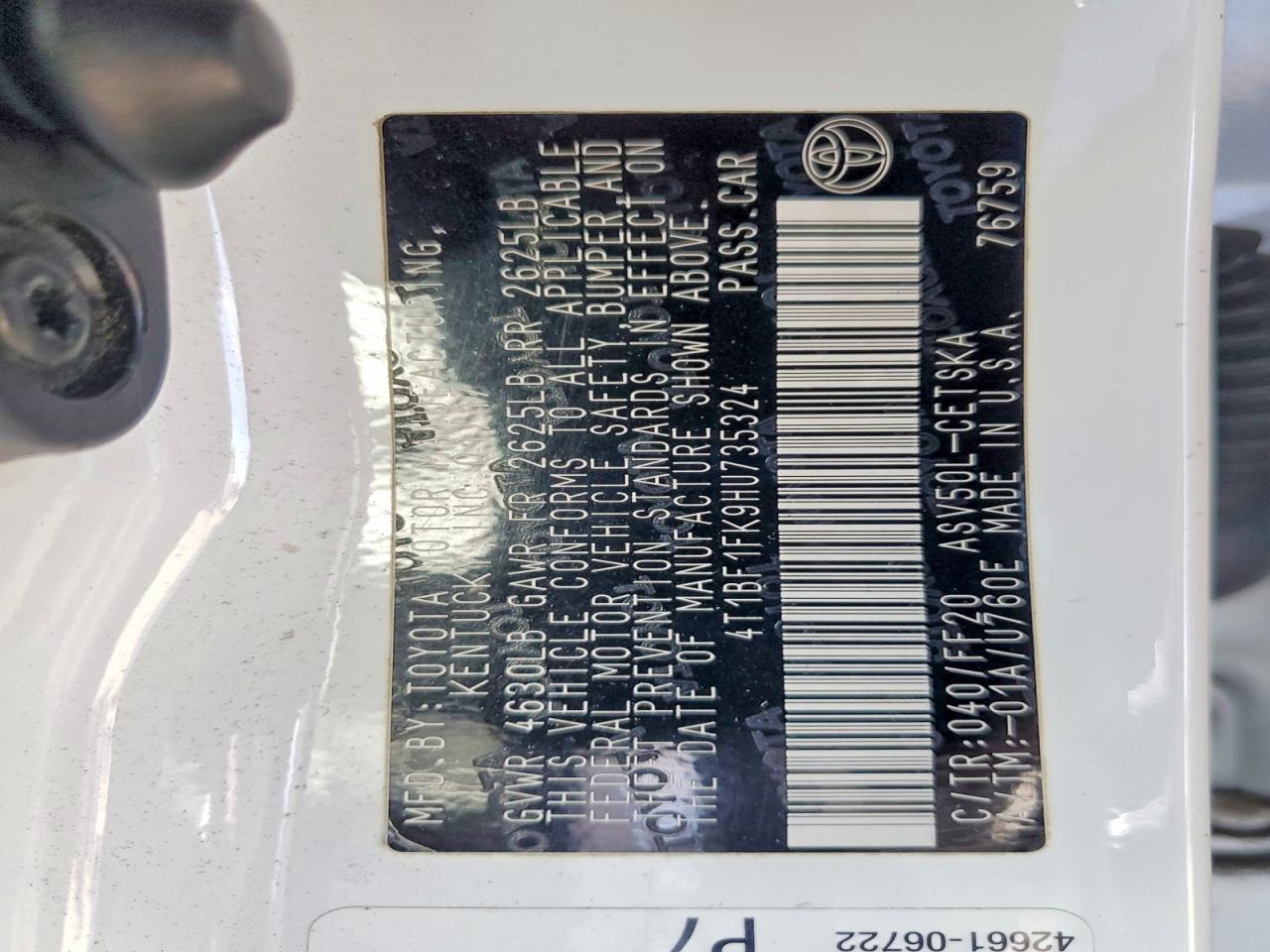 2017 Toyota Camry Se - zdjęcie 13