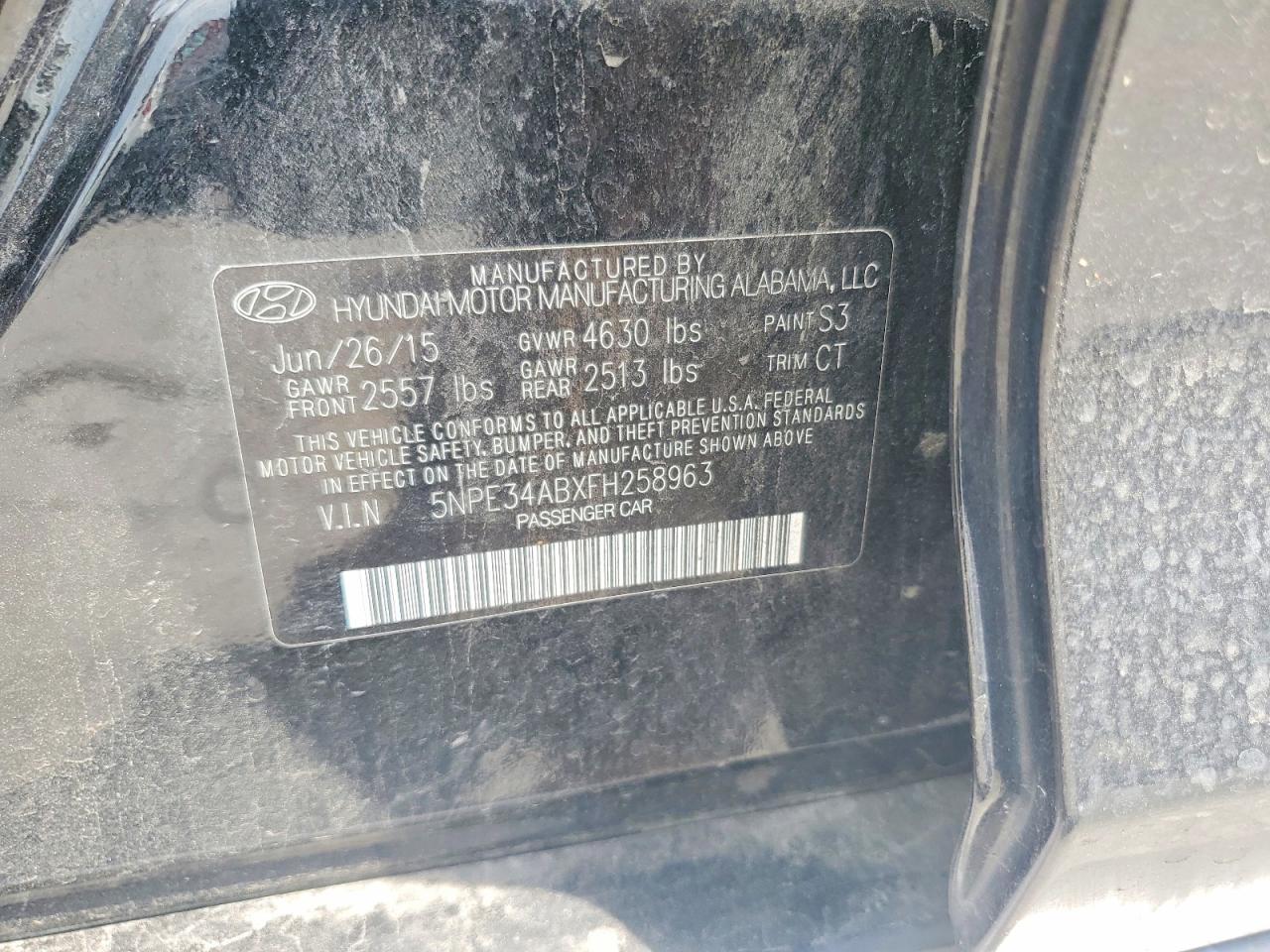 2015 Hyundai Sonata Limited 2.0T - zdjęcie 12