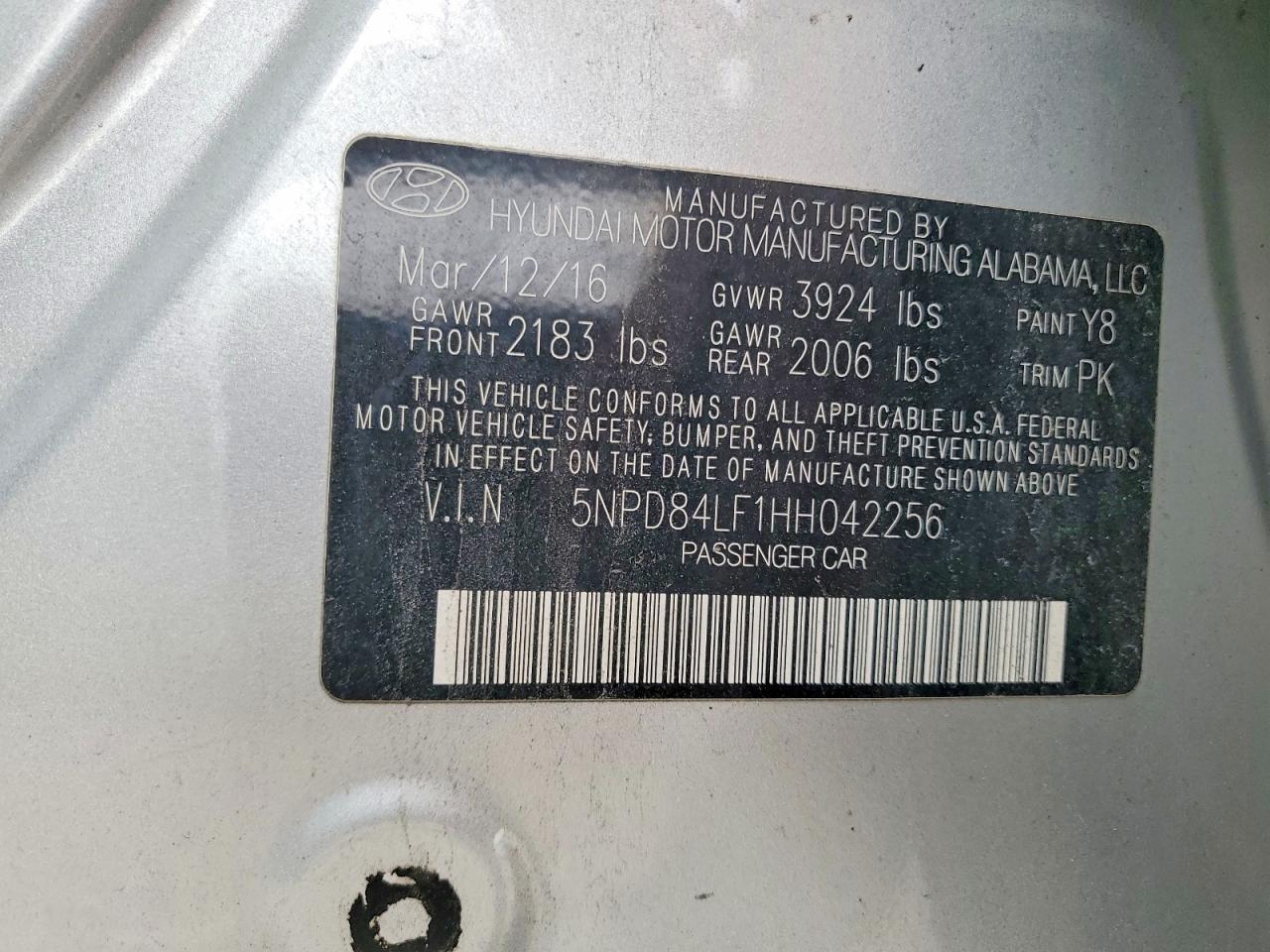 2017 Hyundai Elantra Se - zdjęcie 12