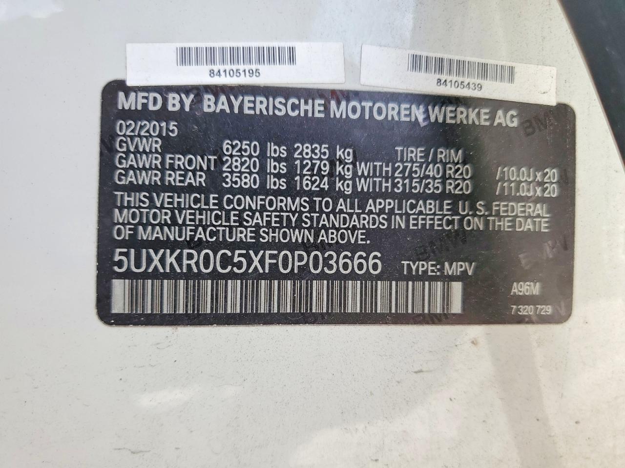 2015 BMW X5 xDrive35I - zdjęcie 13