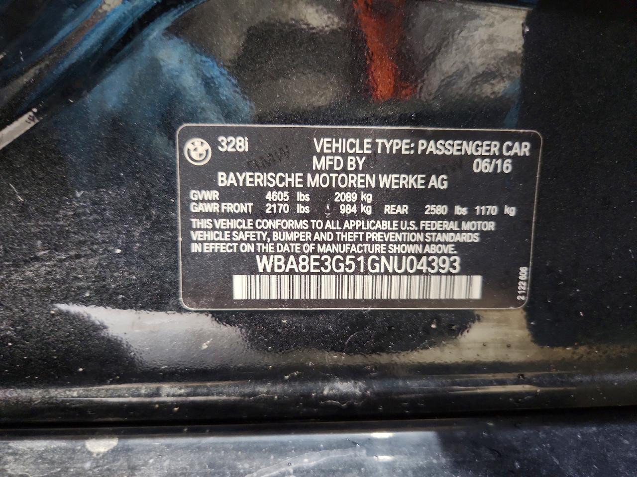 2016 BMW 328 Xi Sulev - zdjęcie 12