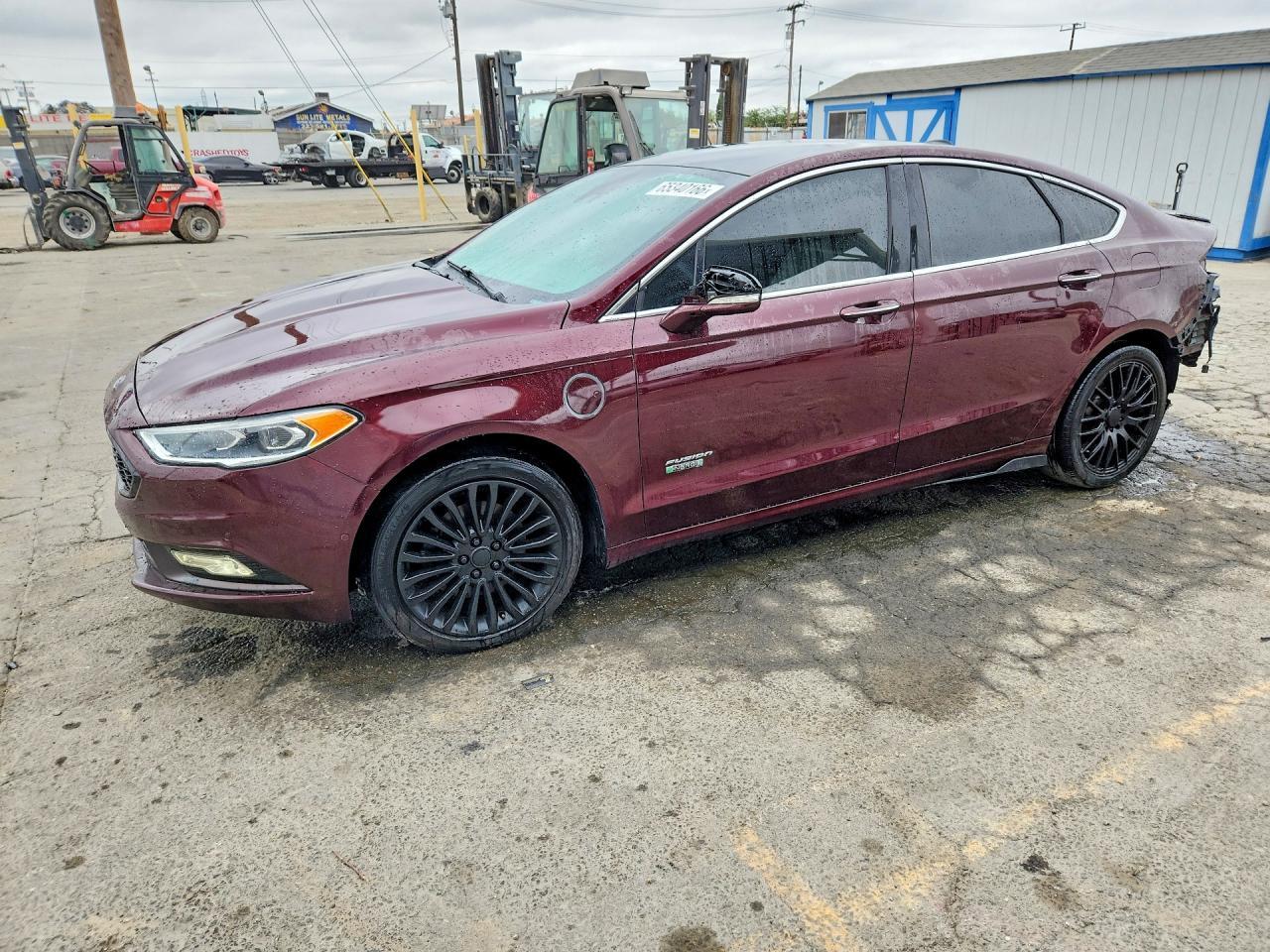 2017 Ford Fusion Titanium Phev - zdjęcie główne