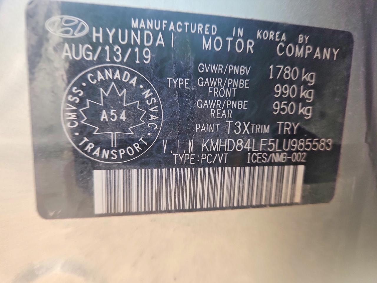 2020 Hyundai Elantra Sel - zdjęcie 13
