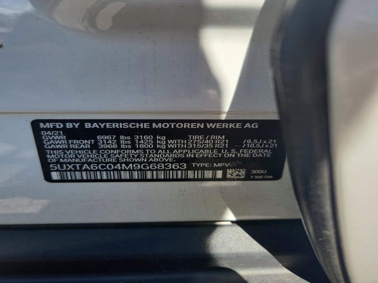 2021 BMW X5 xDrive45E - zdjęcie 13