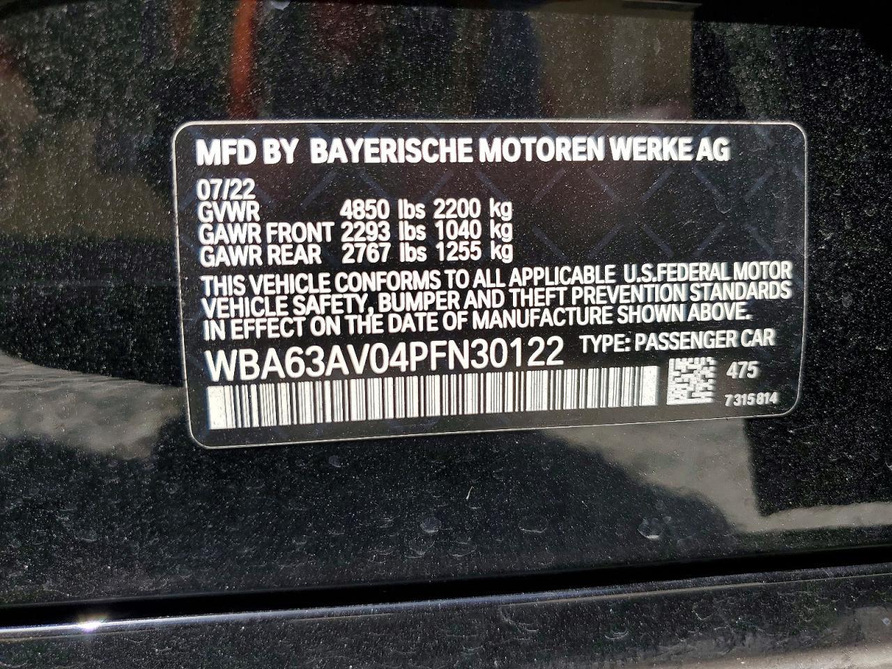 2023 BMW 430I Gran Coupe - zdjęcie 12