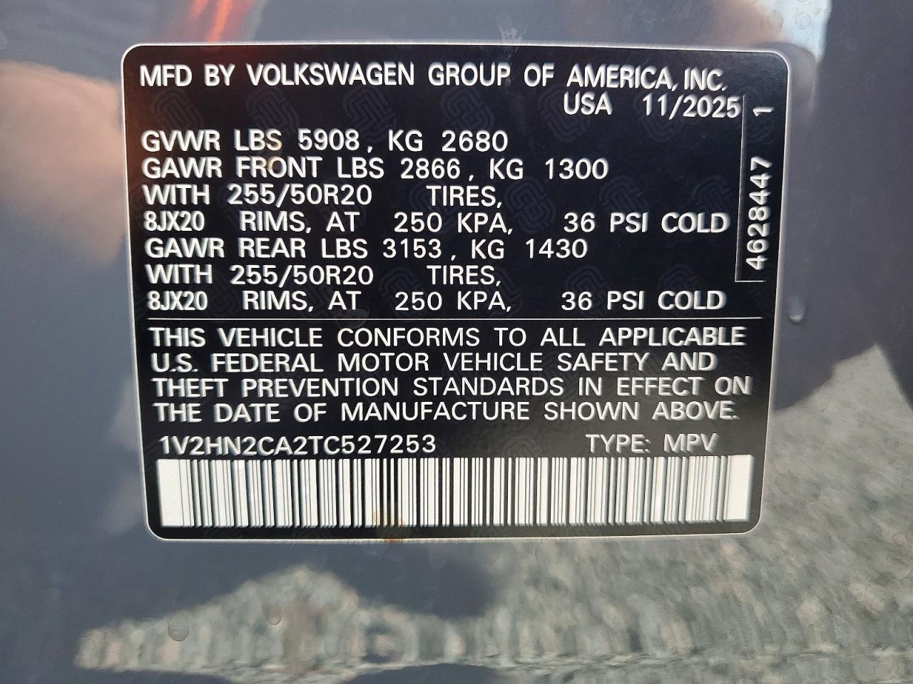 2026 Volkswagen Atlas Se - zdjęcie 13
