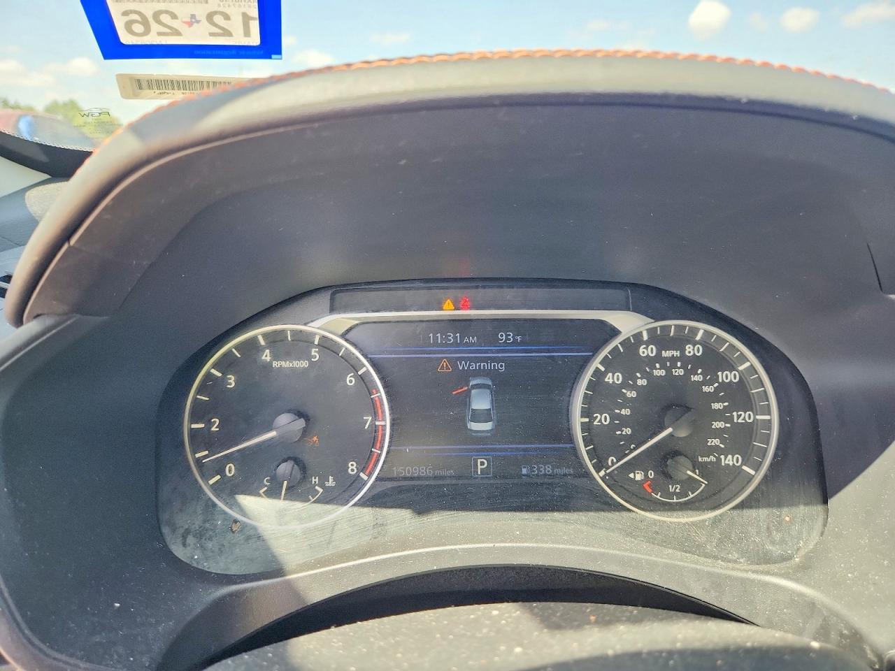 2020 Nissan Altima Sr - zdjęcie 9