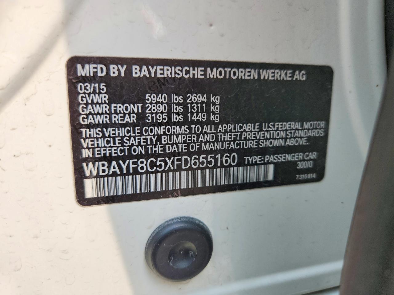 2015 BMW 750 Lxi - zdjęcie 12