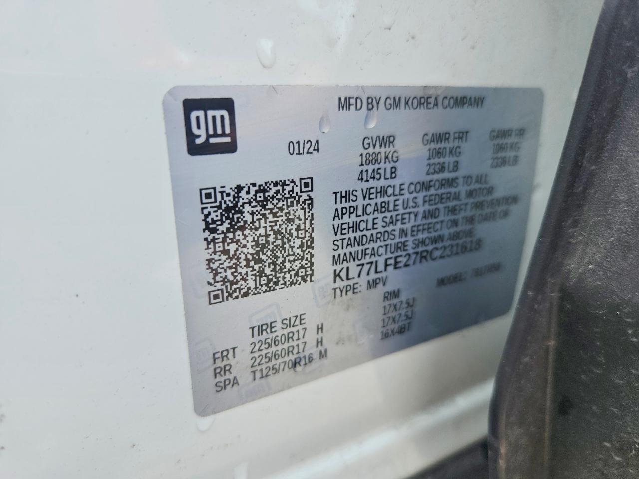 2024 Chevrolet Trax Ls - zdjęcie 14