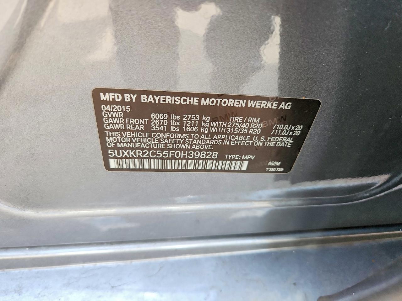 2015 BMW X5 Sdrive35I - zdjęcie 13