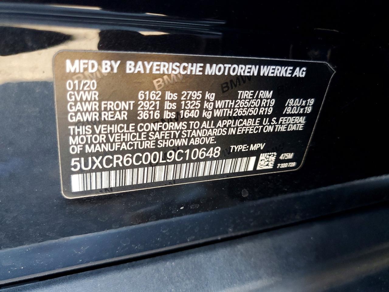 2020 BMW X5 xDrive40I - zdjęcie 14