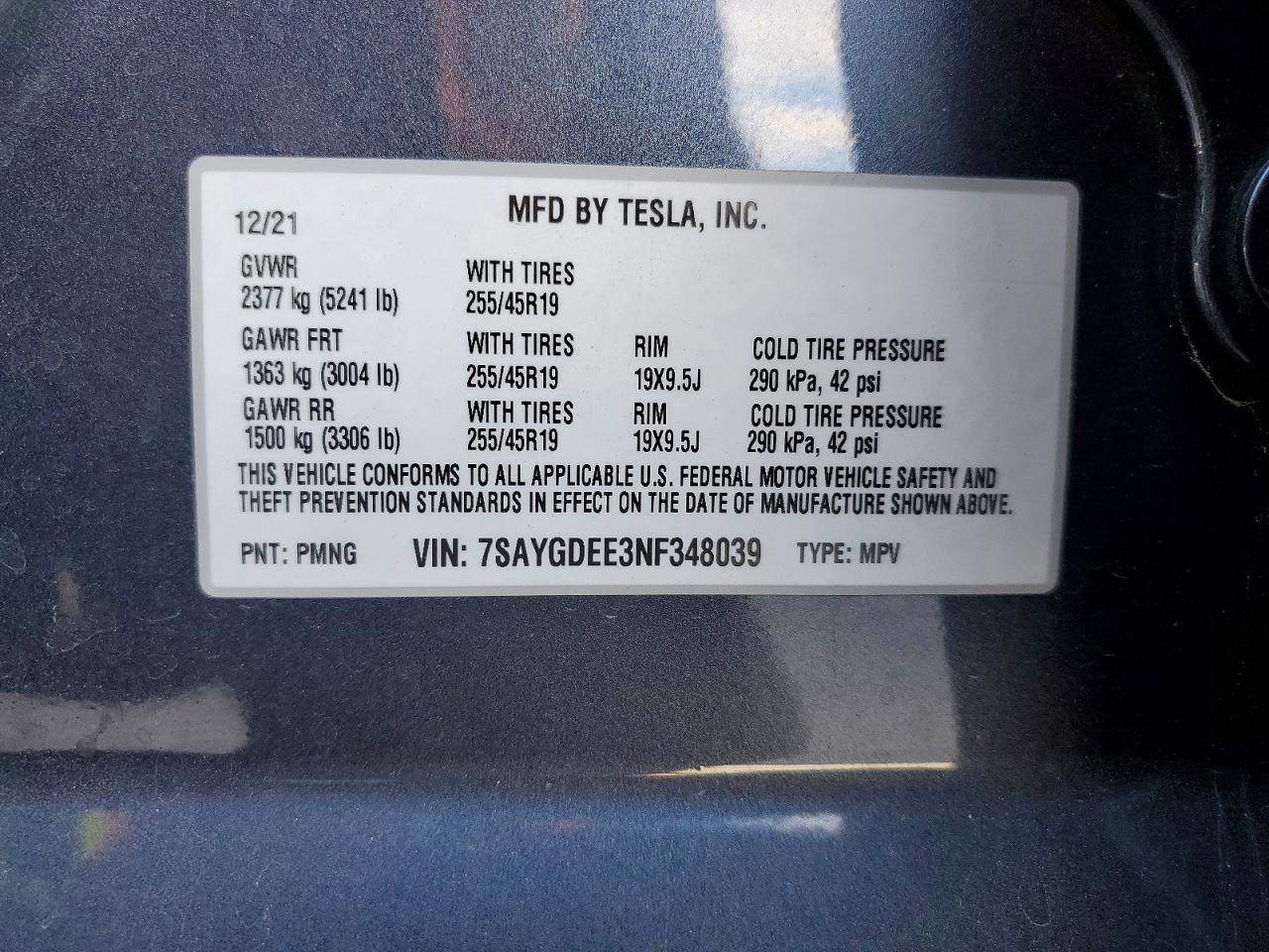 2022 Tesla Model Y - zdjęcie 12