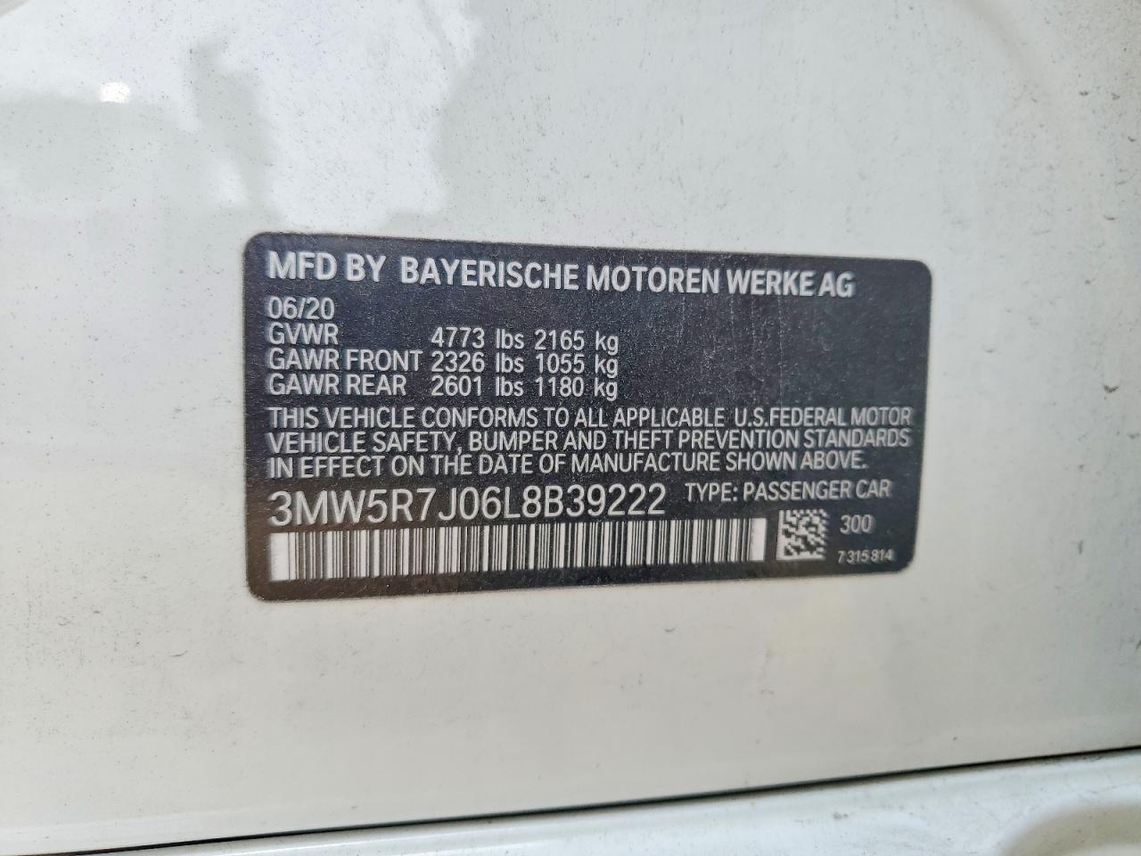 2020 BMW Seria 3 330i - zdjęcie 12