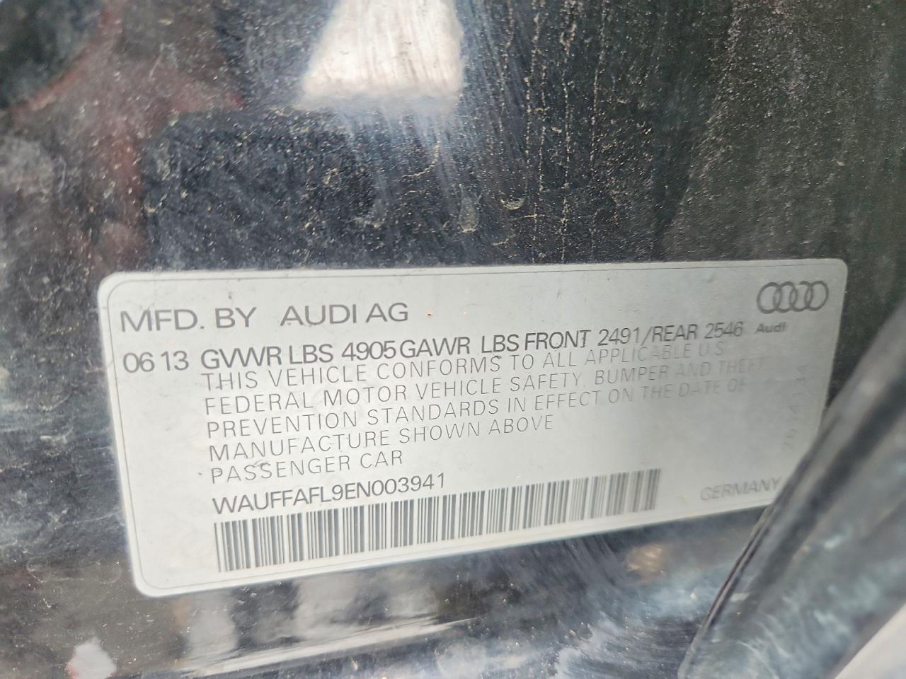 2014 Audi A4 Premium Plus - zdjęcie 12