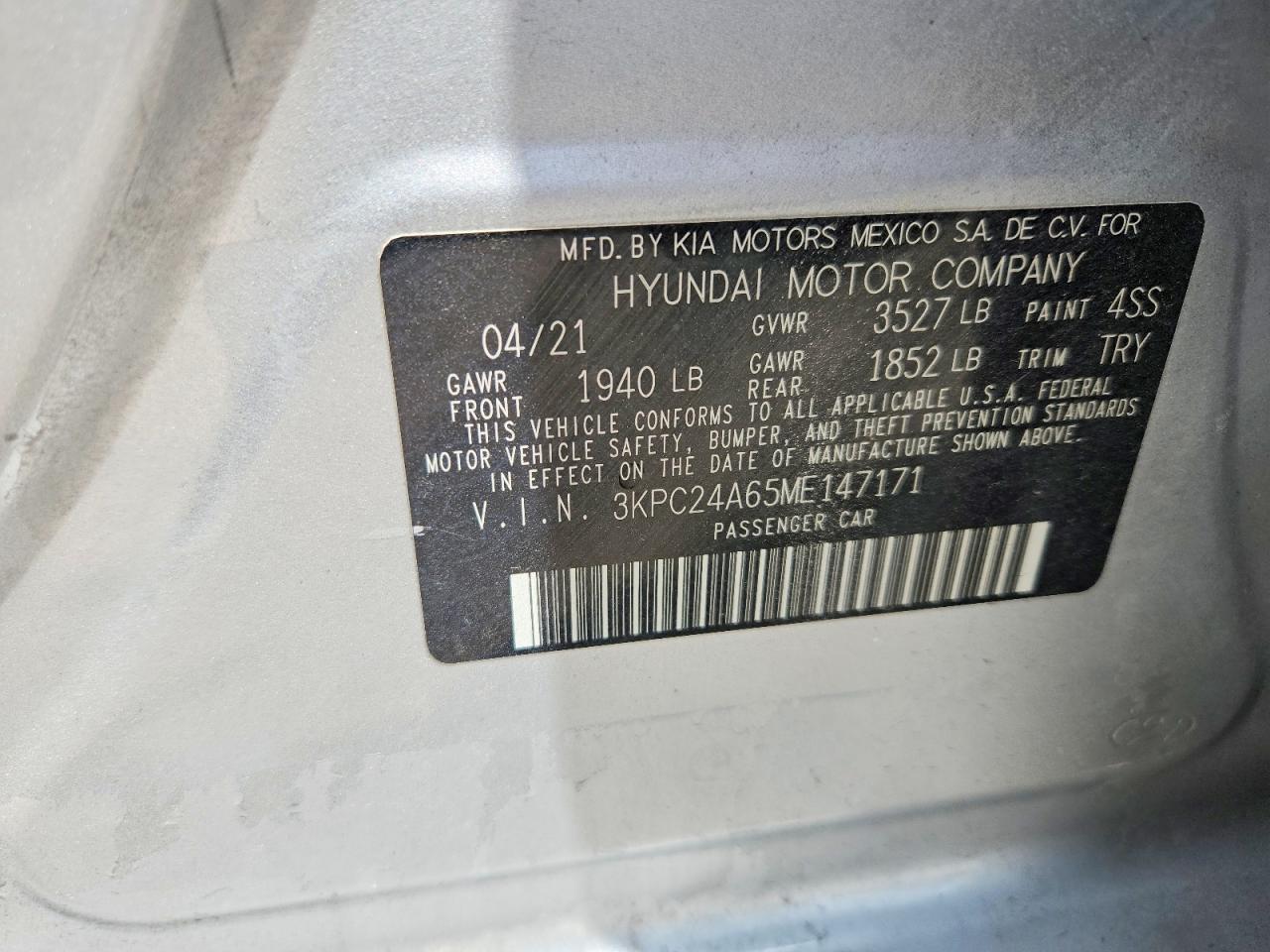 2021 Hyundai Accent Se - zdjęcie 25