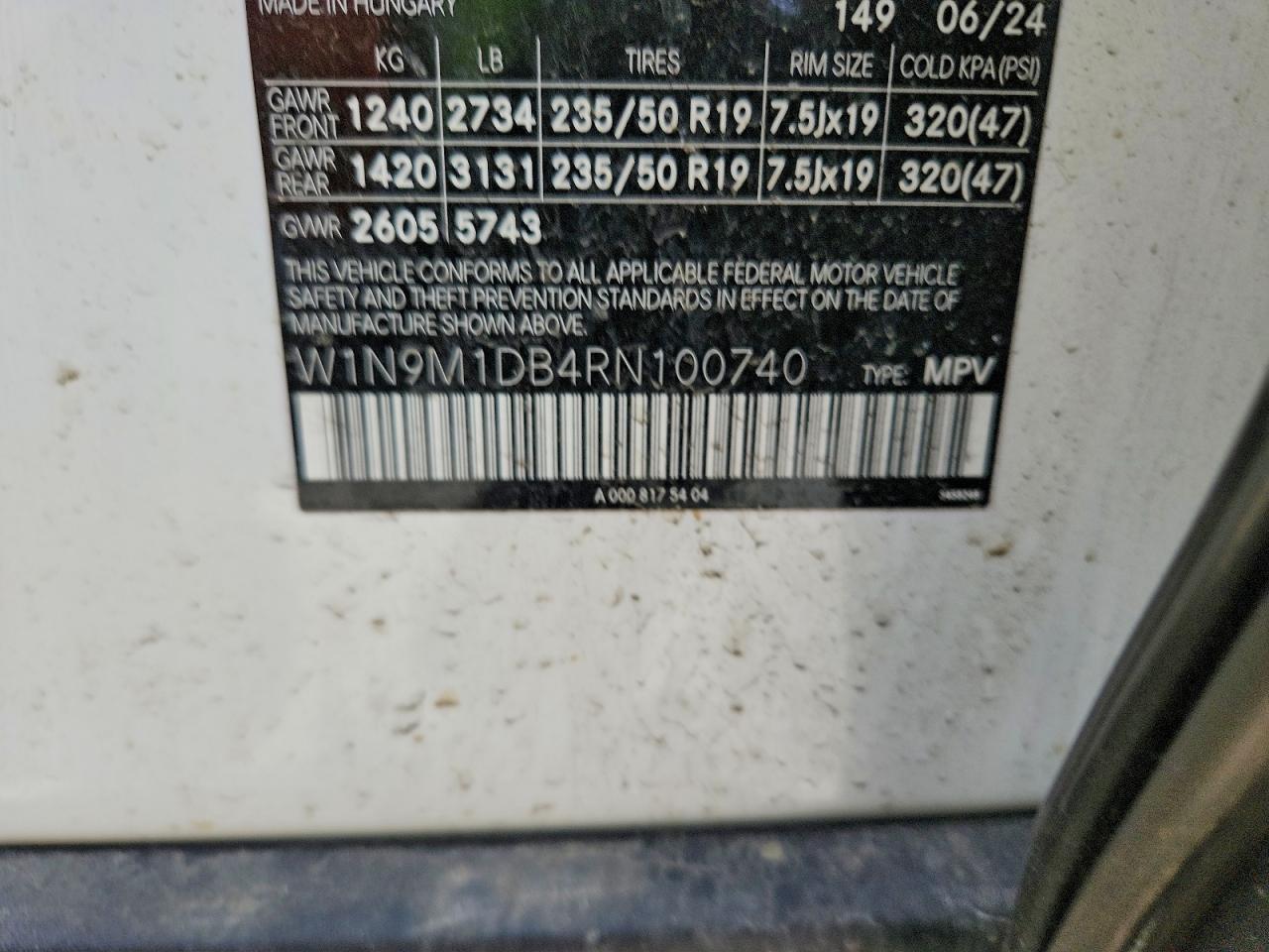2024 Mercedes-Benz Eqb 350 4Matic - zdjęcie 12