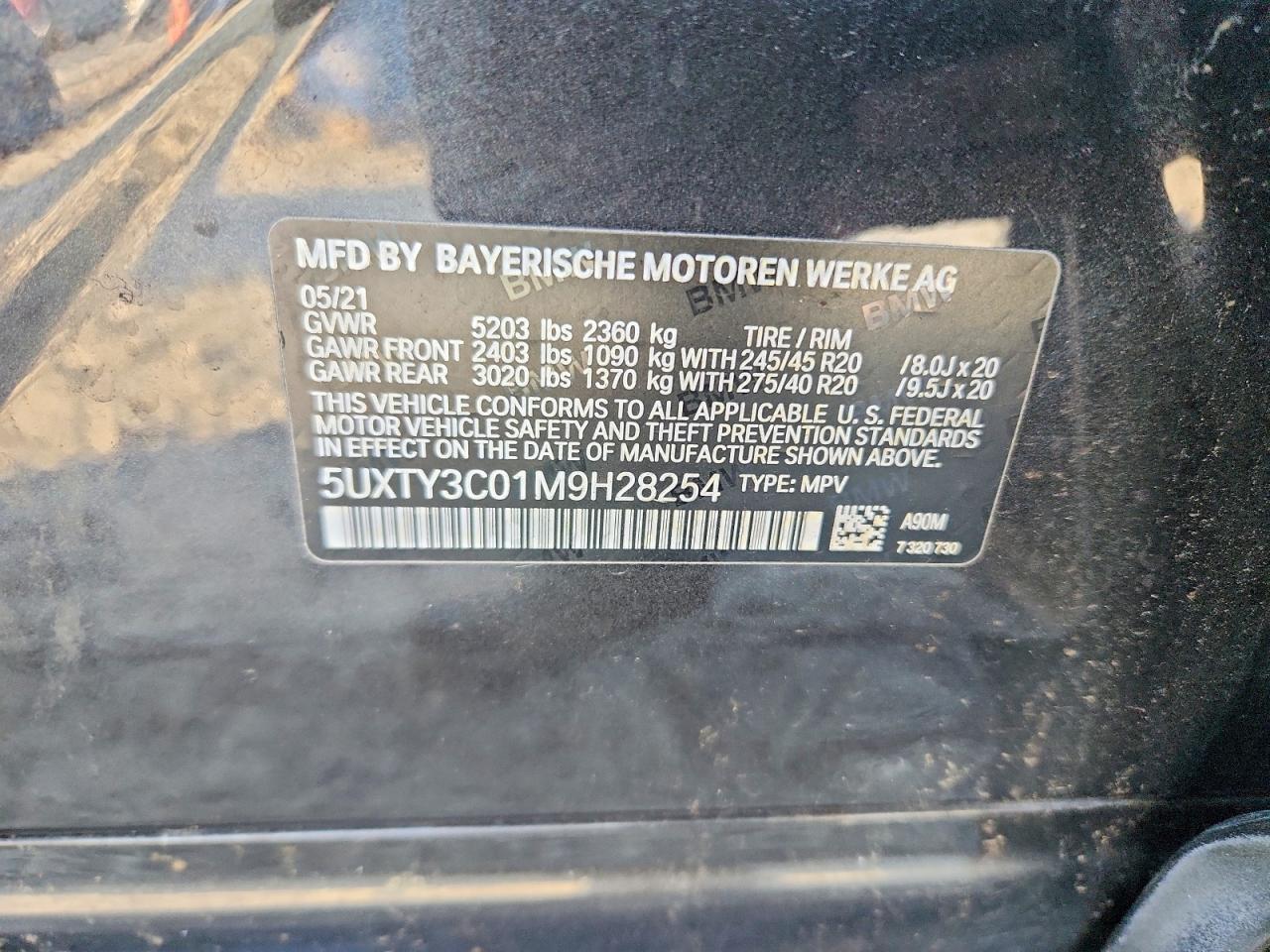2021 BMW X3 Sdrive30I - zdjęcie 13
