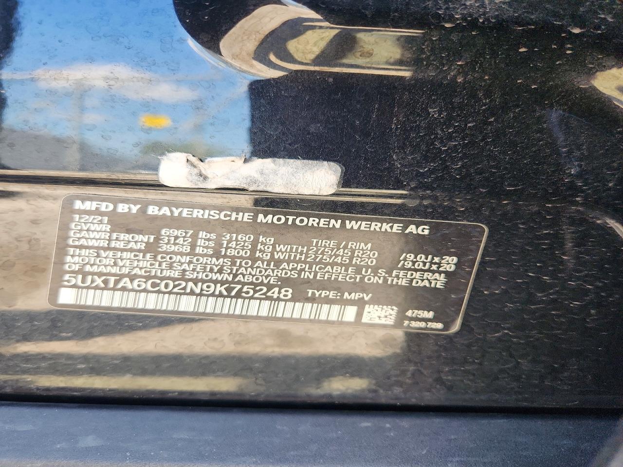 2022 BMW X5 xDrive45E - zdjęcie 14
