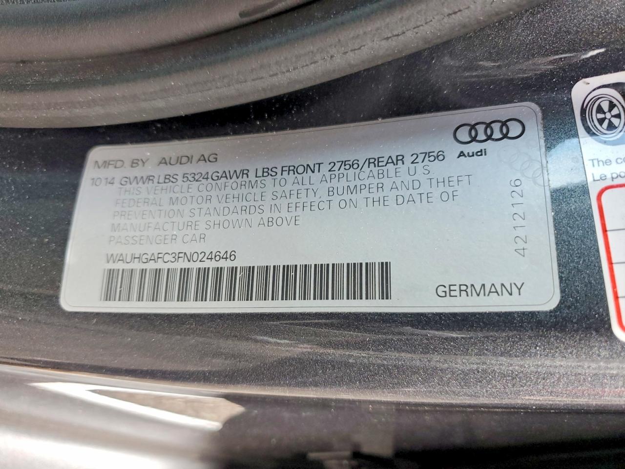 2015 Audi A6 Prestige - zdjęcie 12