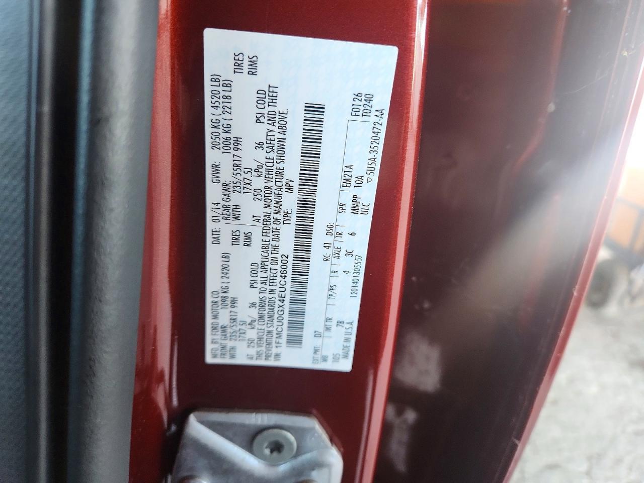2014 Ford Escape Se - zdjęcie 13
