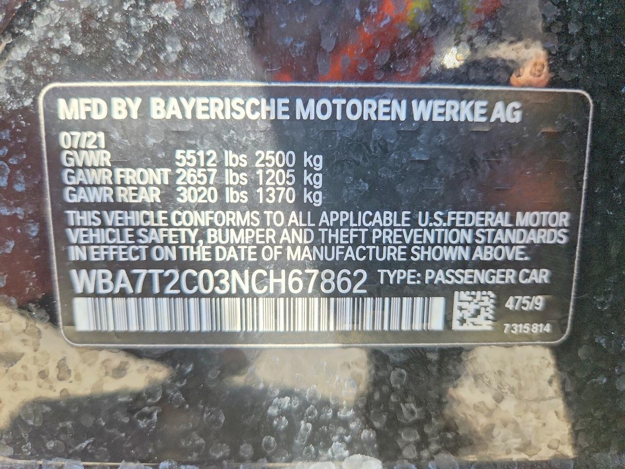 2022 BMW 740 I - zdjęcie 12