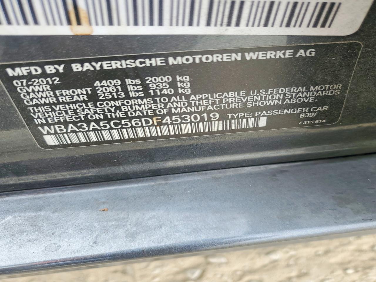 2013 BMW 328 I - zdjęcie 12