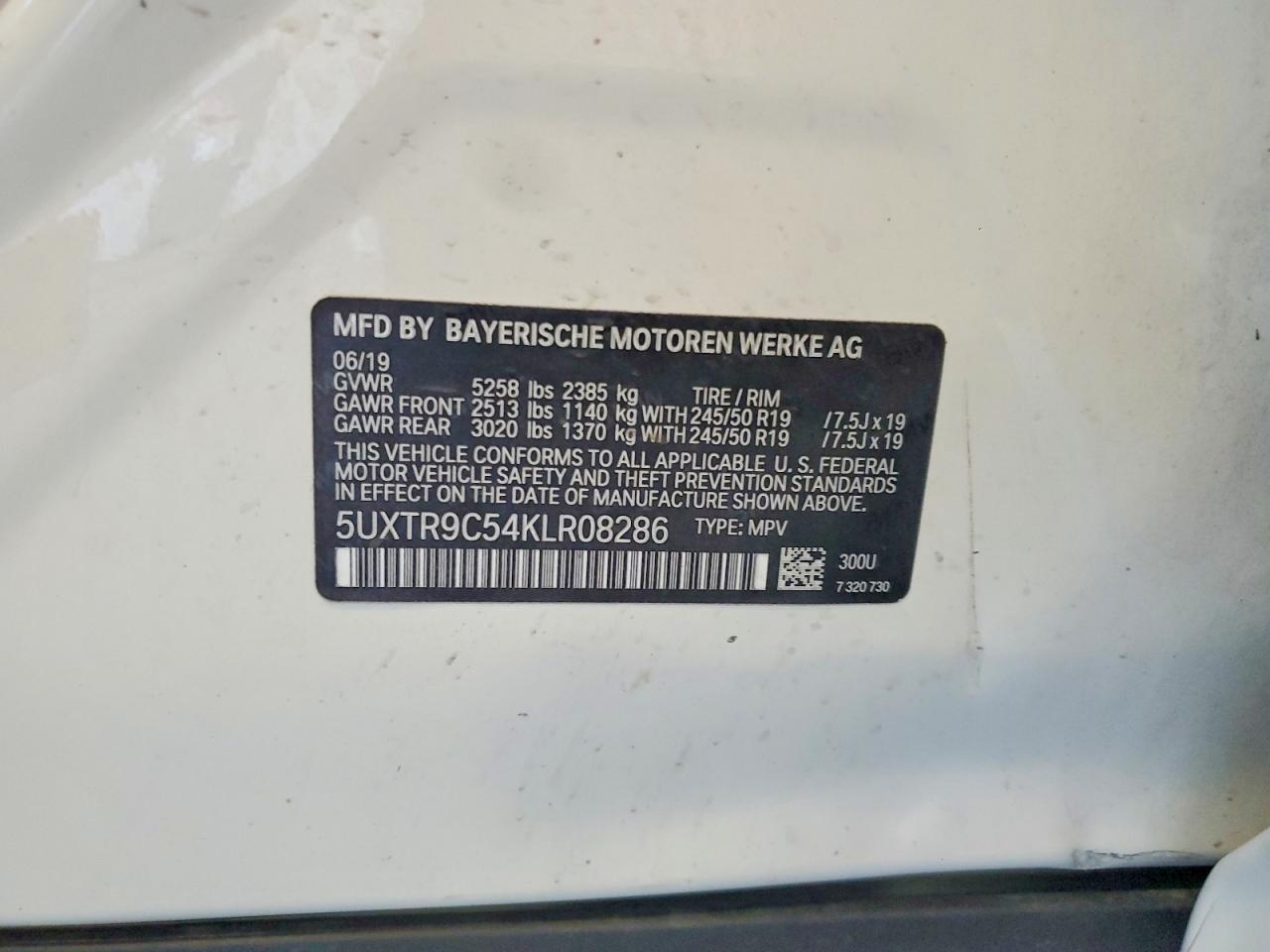 2019 BMW X3 xDrive30I - zdjęcie 13