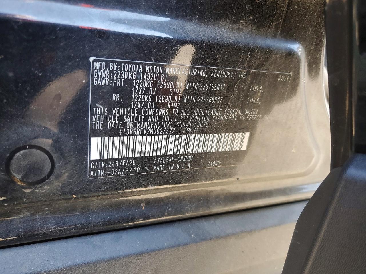 2021 Toyota Rav4 Hybrid Xle - zdjęcie 13